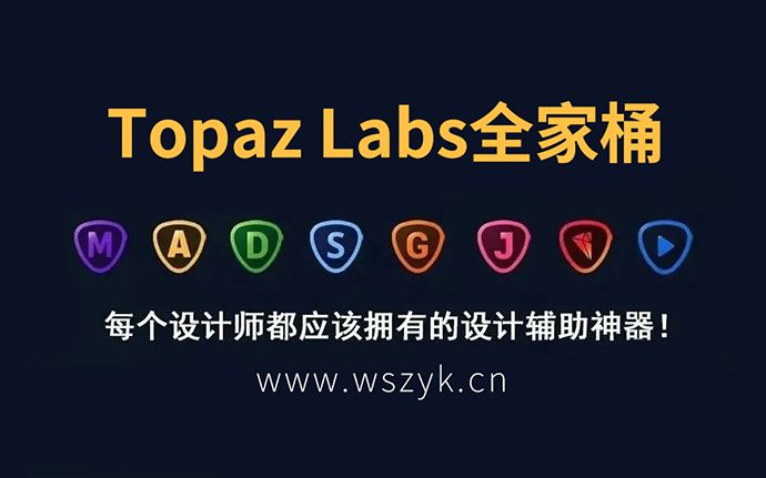 最新Topaz全家桶，全套汉化，后期必备！（220112）